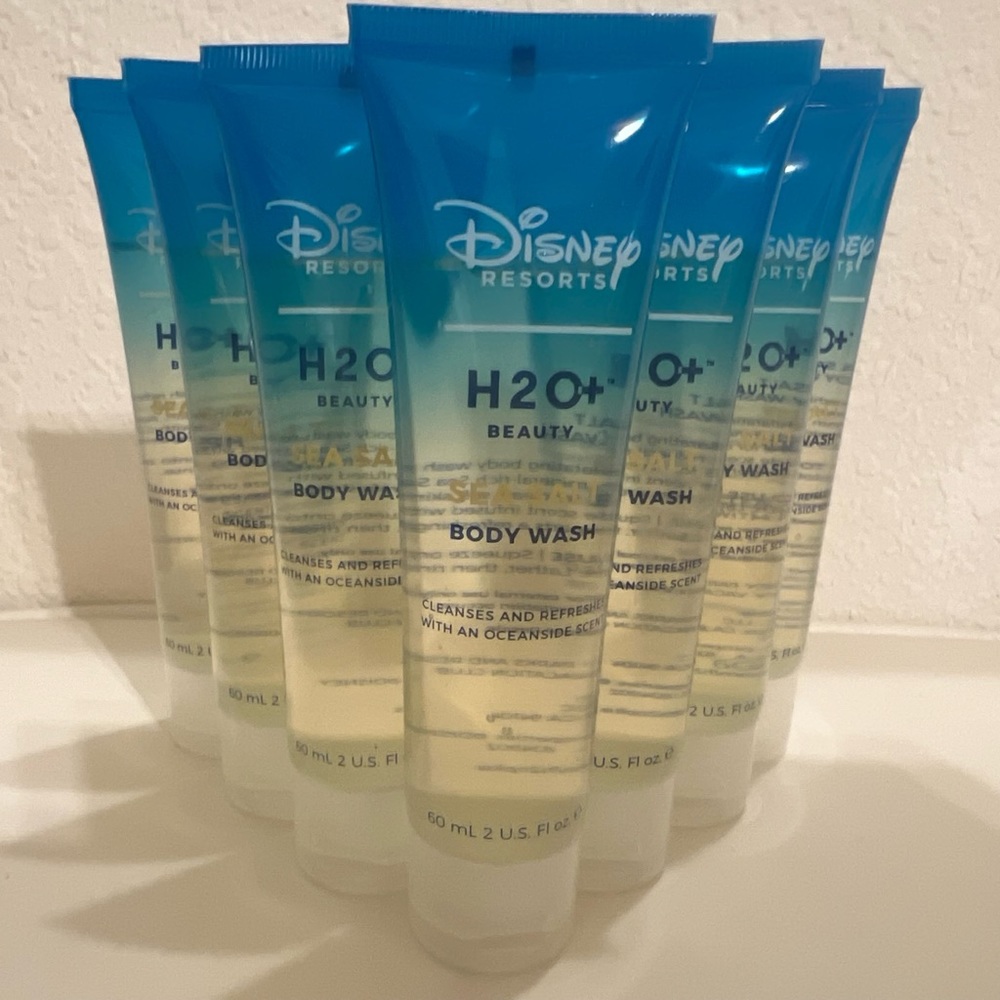 🌊 deal 8 BODY WASH Disney H2O+ beauty NIP Aulani spa resort conditioner
